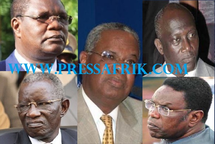 Les noms des leaders et responsables champions du jeu de "yo-yo politique"