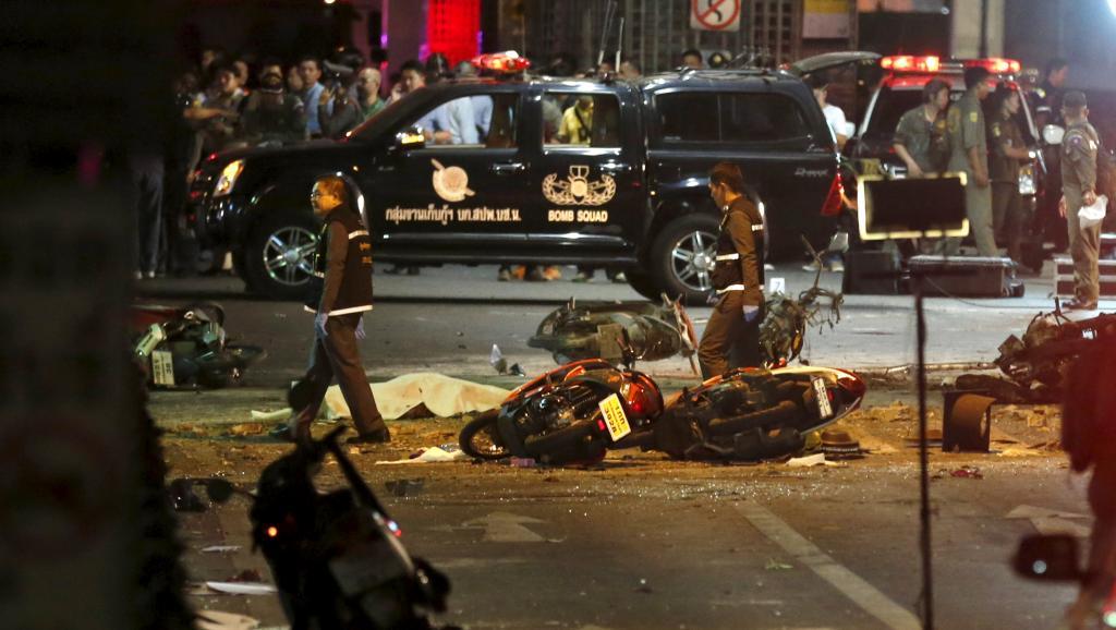 Parmi les morts de l'attentat de Bangkok figurent des Chinois, des ressortissants de Hong Kong, des Malaisiens et un Singapourien. REUTERS/Chaiwat Subprasom