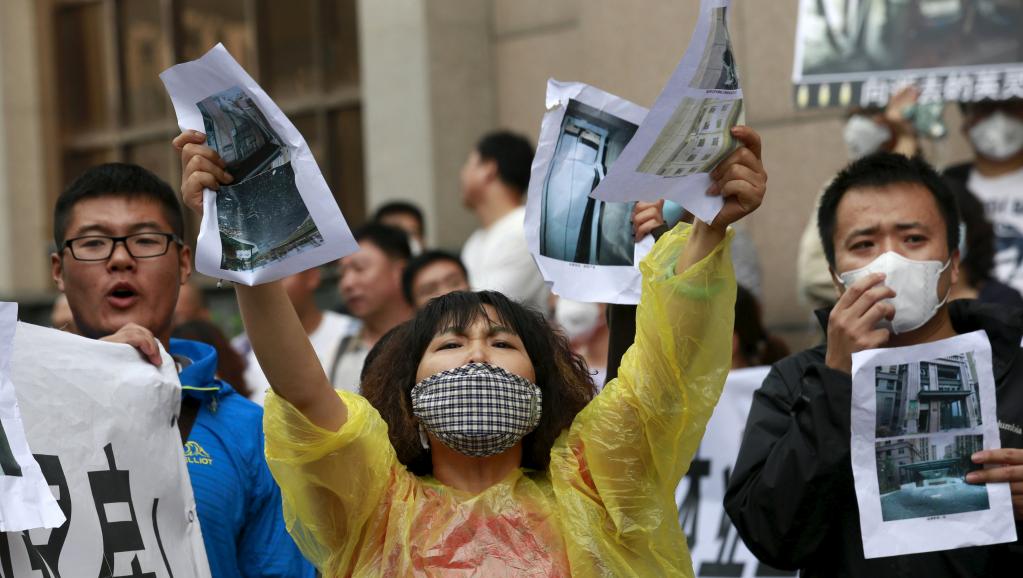 Catastrophe de Tianjin en Chine: la colère noire des habitants