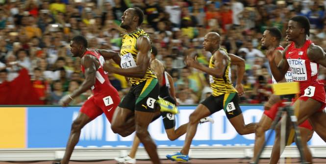 Champion du monde du 100m à Pékin, Usain Bolt évoque sa «victoire la plus difficile»
