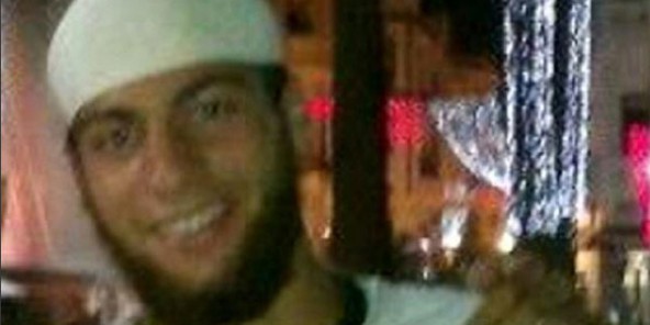 Photo non datée diffusée par un réseau social du suspect de l'attaque du Thalys , le marocain Ayoub El-Khazzani © AFP