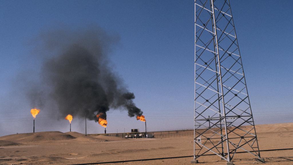 Puits de pétrole en Algérie. Getty Images/ Keystone-France