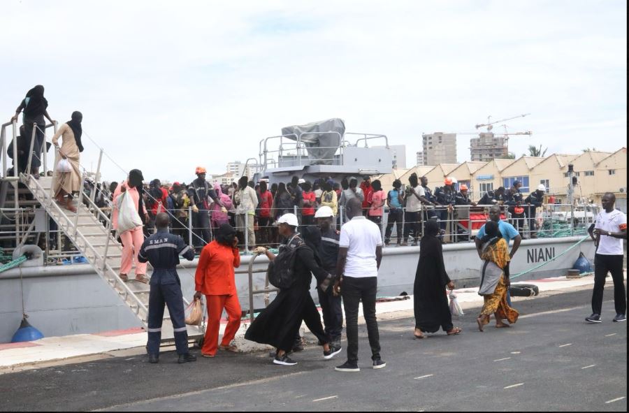 Migration irrégulière: la marine nationale sénégalaise a interpellé 722 candidats en 3 jours