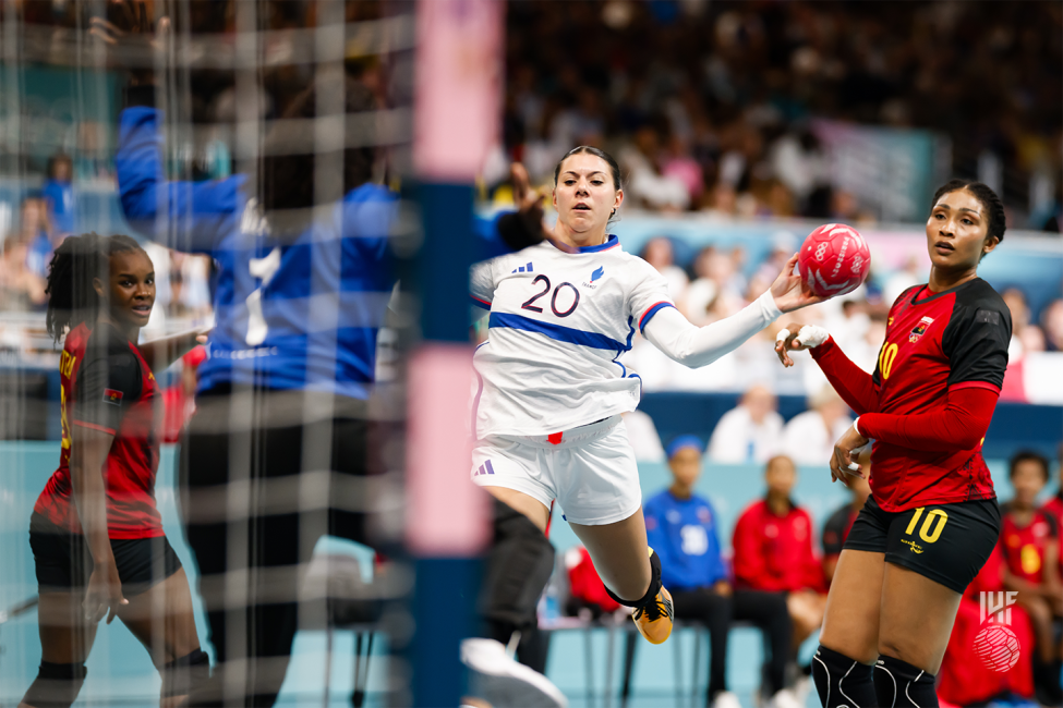 JO Paris 2024 : l’Angola est battue par la France au tournoi féminin de handball