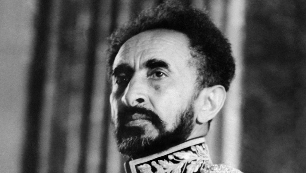 Portrait non daté de Haïlé Sélassié, dernier empereur d'Ethiopie. AFP