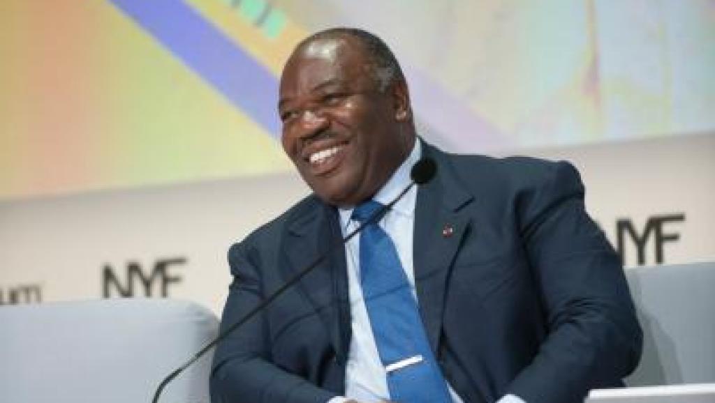 Le président gabonais Ali Bongo Odimba, lors de l'ouverture du New York Forum Africa, à Libreville, le 28 août 2015. http://www.ny-forum-africa.com