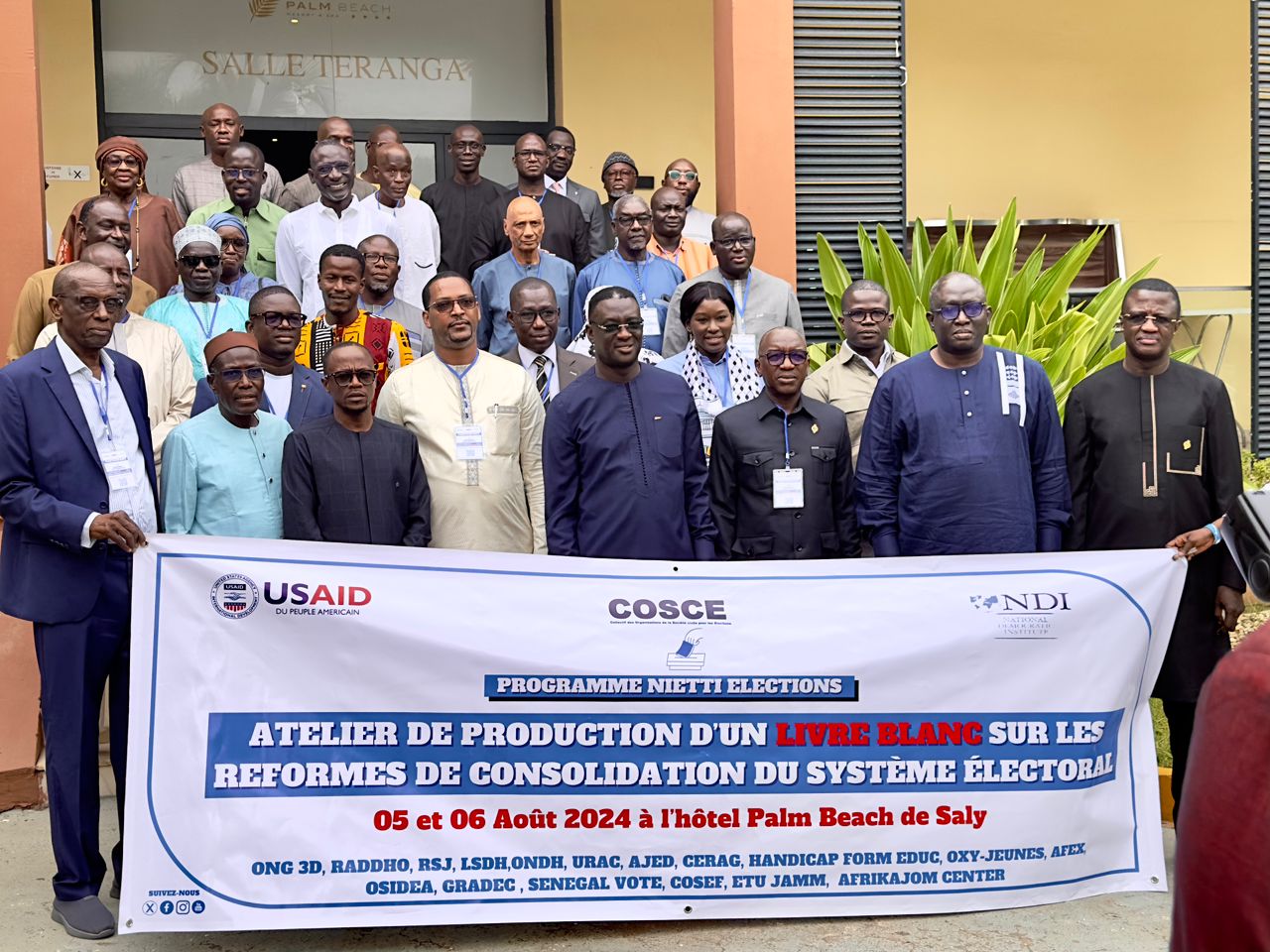 "Pré-assises" de la société civile et des politiques: un livre blanc mettra en exergue les dysfonctionnements notés lors des élections passées