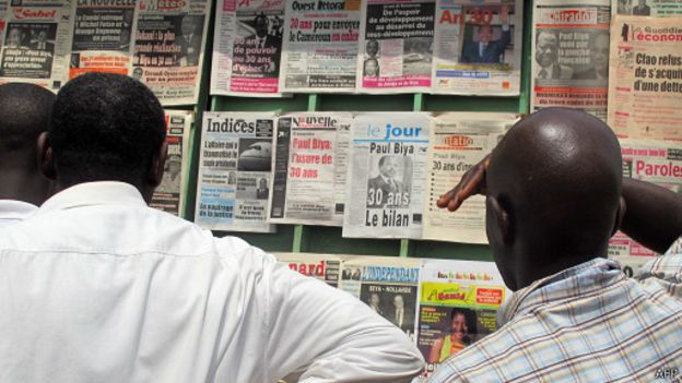 Deux journalistes arrêtés au Cameroun