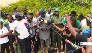 ​Diémbéring/Oussouye: Le ministre de l'Environnement annonce d'importantes mesures pour lutter contre l'érosion côtière