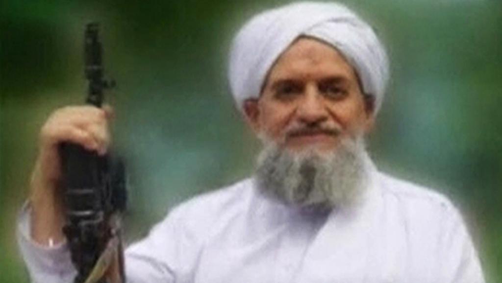 Copie d'écran d'une vidéo montrant Ayman al-Zawahiri datée de septembre 2011. REUTERS/SITE Monitoring Service via Reuters TV