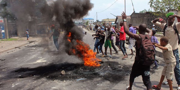 RDC : violents heurts en marge d’une manifestation de l’opposition à Kinshasa