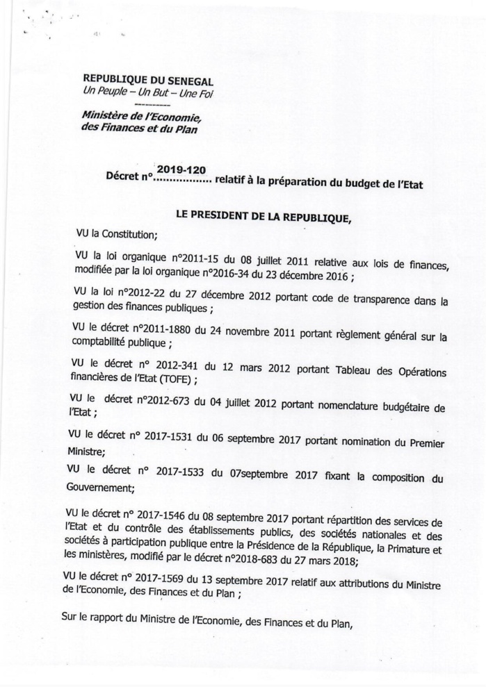 Carnage financier : voici la preuve que le ministre Cheikh Diba «n'a aucune responsabilité directe sur les chiffres évoqués» (Documents) Carnage financier : voici la preuve que le ministre Cheikh Diba «n'a aucune responsabilité directe sur les chiffres évoqués» (Documents)