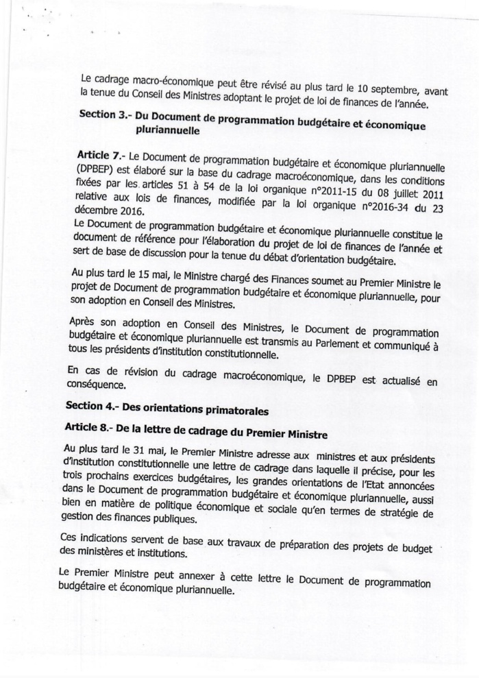 Carnage financier : voici la preuve que le ministre Cheikh Diba «n'a aucune responsabilité directe sur les chiffres évoqués» (Documents) Carnage financier : voici la preuve que le ministre Cheikh Diba «n'a aucune responsabilité directe sur les chiffres évoqués» (Documents)