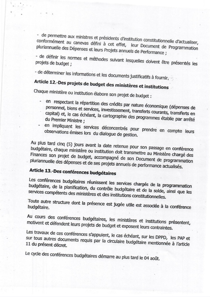 Carnage financier : voici la preuve que le ministre Cheikh Diba «n'a aucune responsabilité directe sur les chiffres évoqués» (Documents) Carnage financier : voici la preuve que le ministre Cheikh Diba «n'a aucune responsabilité directe sur les chiffres évoqués» (Documents)