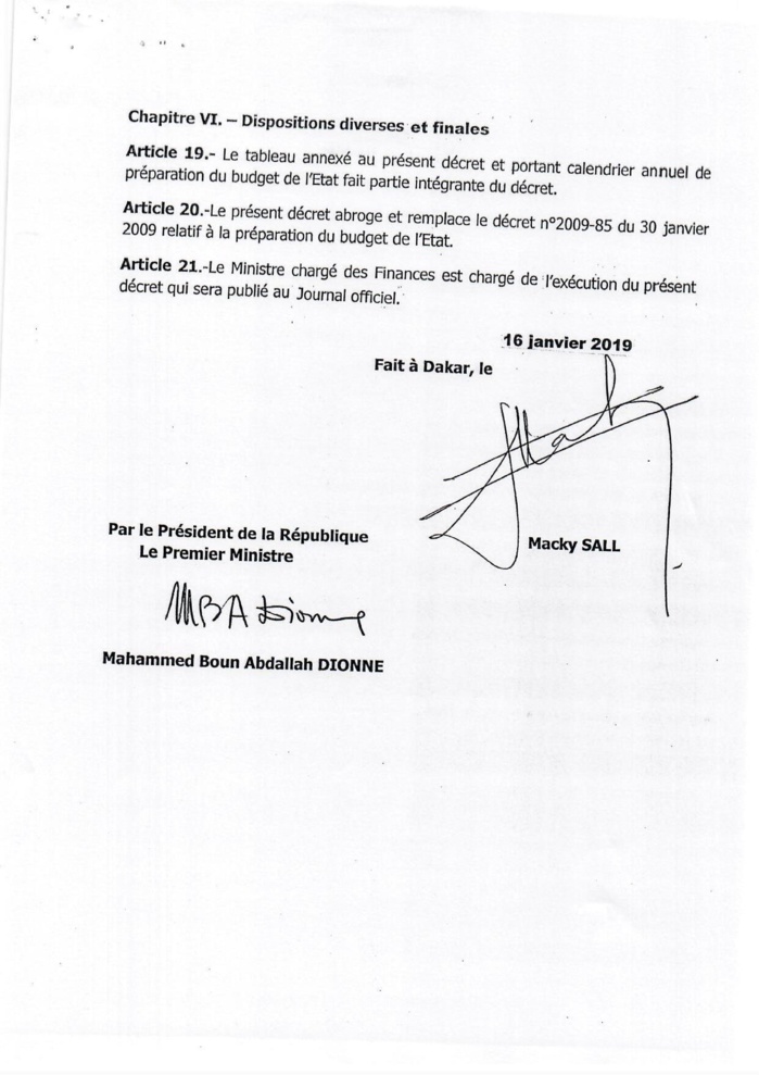 Carnage financier : voici la preuve que le ministre Cheikh Diba «n'a aucune responsabilité directe sur les chiffres évoqués» (Documents) Carnage financier : voici la preuve que le ministre Cheikh Diba «n'a aucune responsabilité directe sur les chiffres évoqués» (Documents)