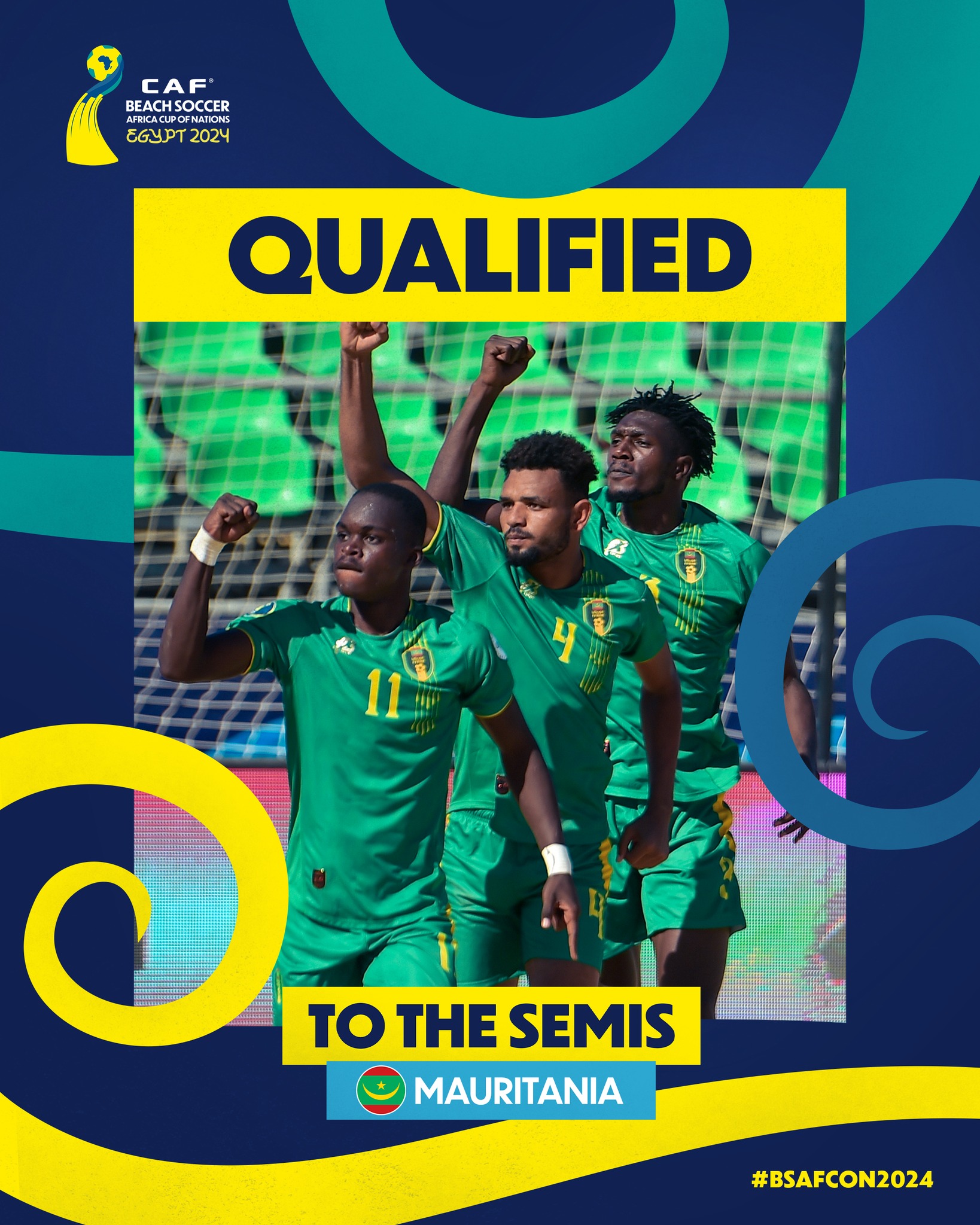 CAN Beach Soccer : la Mauritanie étrille le Malawi et signe une qualification historique en demi-finale