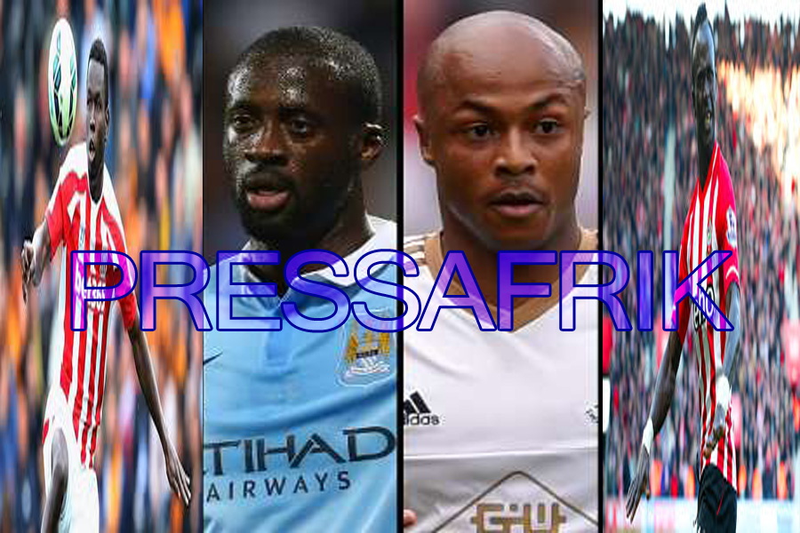 Sadio Mané, Ayew, Touré et les nommés pour le joueur africain de l'année