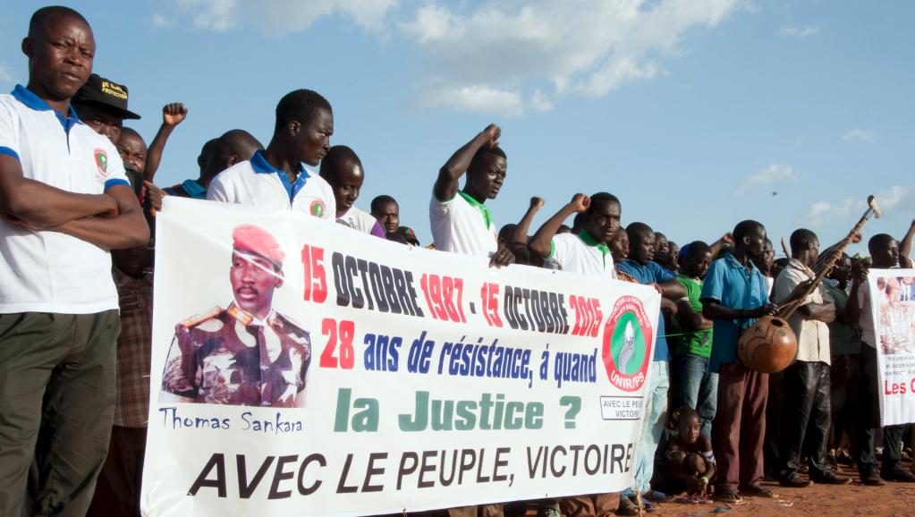 Burkina: le 28e anniversaire de la mort de Thomas Sankara commémoré