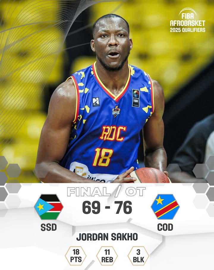 Qualifs Afrobasket 2025: la RDC bat le Soudan du Sud et met fin à sa ...