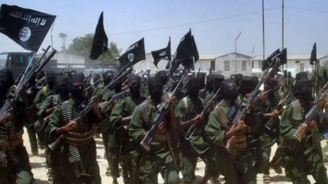 Les combattants d'al Shabab