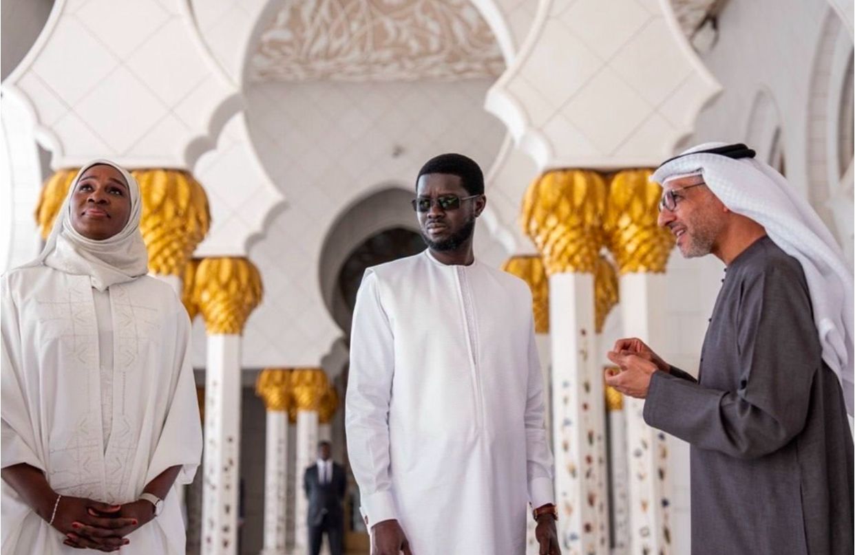 Bassirou Diomaye Faye en visite officielle aux Émirats arabes unis