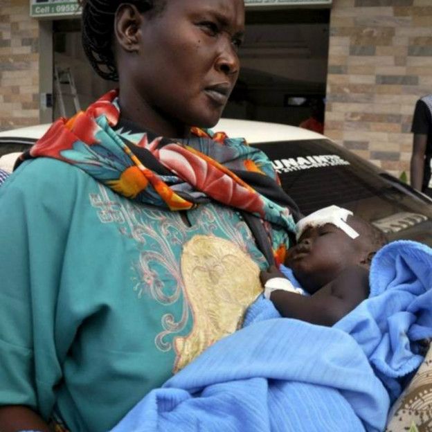 Un bébé survit à un crash à Juba