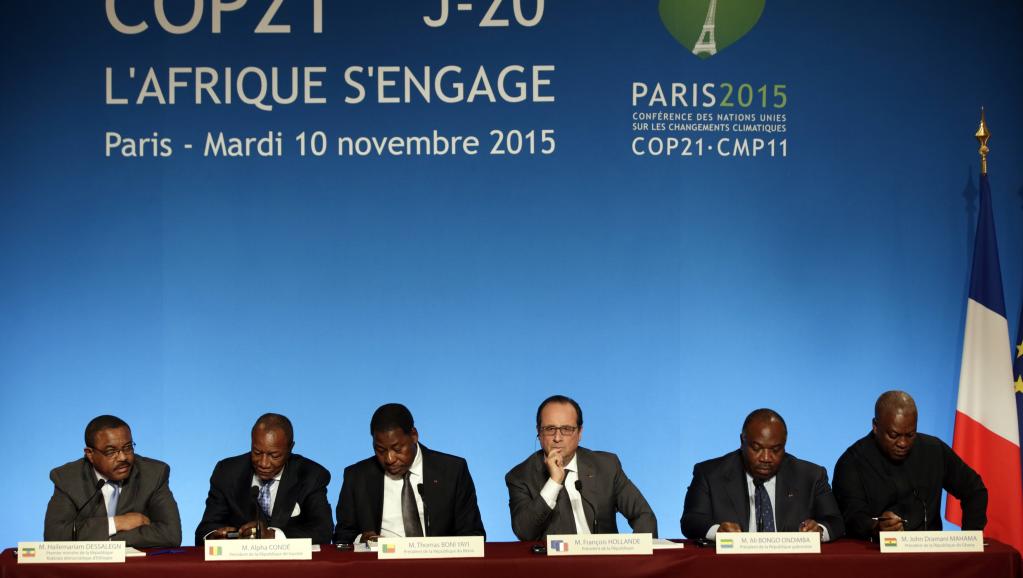 COP21: l’appel de François Hollande aux dirigeants africains