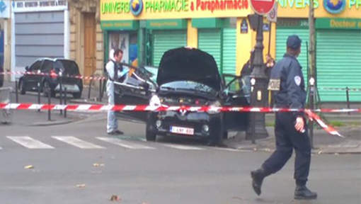 Une voiture suspecte immatriculée en Belgique retrouvée à Paris