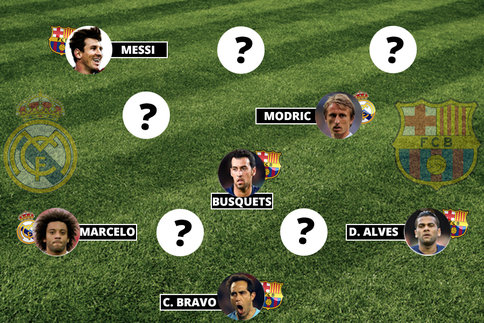 Real-Barça, notre onze combiné