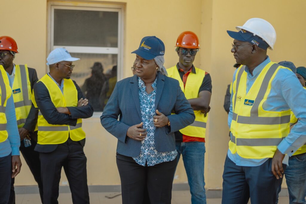 Visite de chantiers à Diamniadio : Khady Diène Gaye exprime son inquiétude sur l’avancement des travaux pour les JOJ Dakar 2026