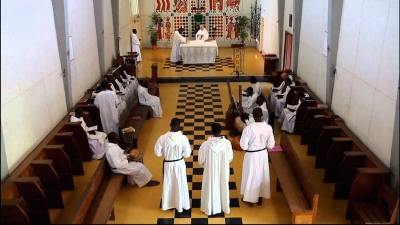 Les Religieux et Religieuses de Dakar et Thiès en pèlerinage auprès de la Vie Contemplative, le 6 décembre