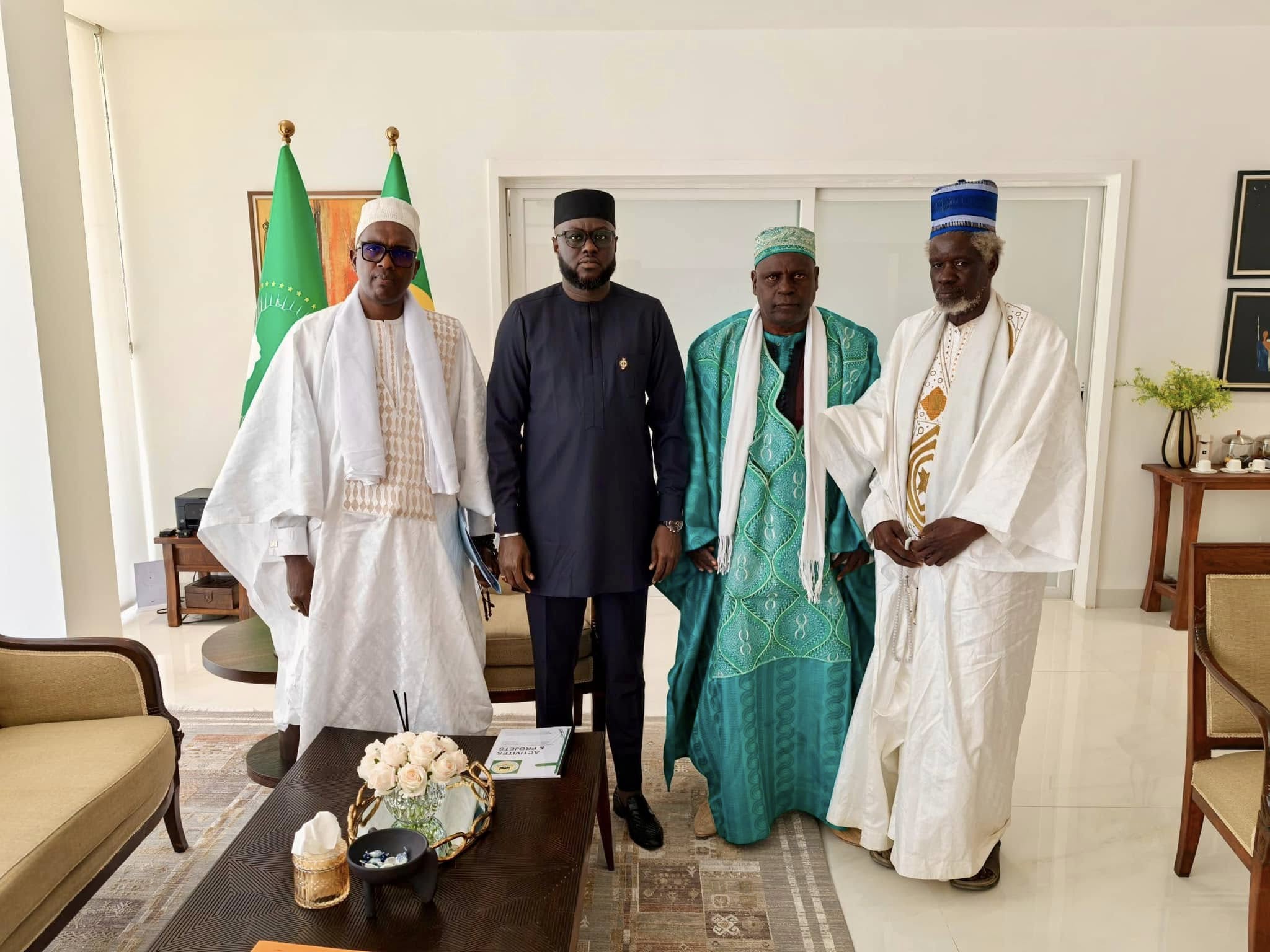 Rencontre entre le Président de l’Assemblée Nationale et le Conseil des Imams et Oulémas