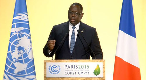 COP 21: l'APR chante la posture de Macky