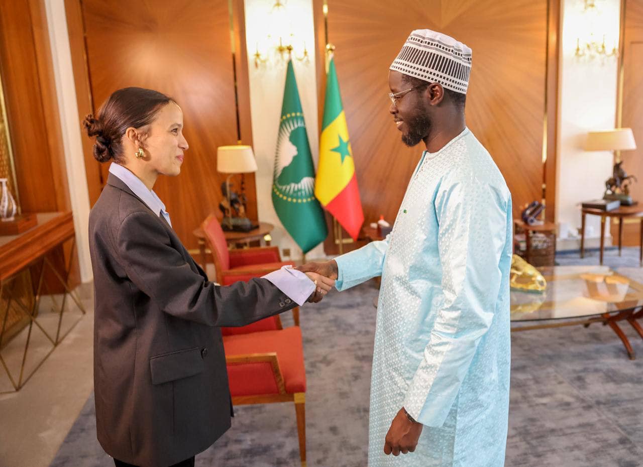 Culture : Diomaye reçoit la réalisatrice et actrice franco-sénégalaise Mati Diop