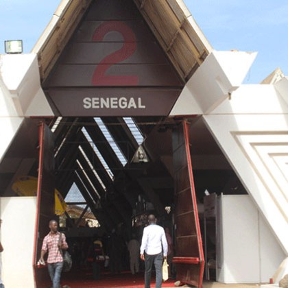 FOIRE DE DAKAR : Le pavillon vert prend feu