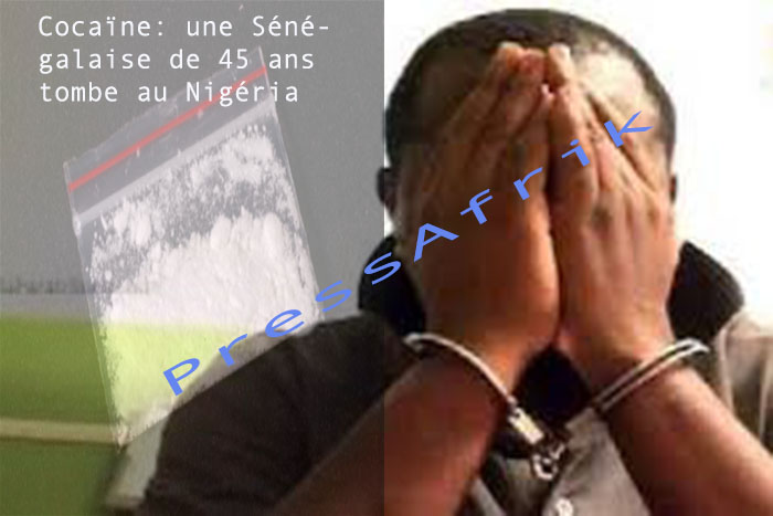 Cocaïne: une Sénégalaise de 45 ans tombe au Nigéria