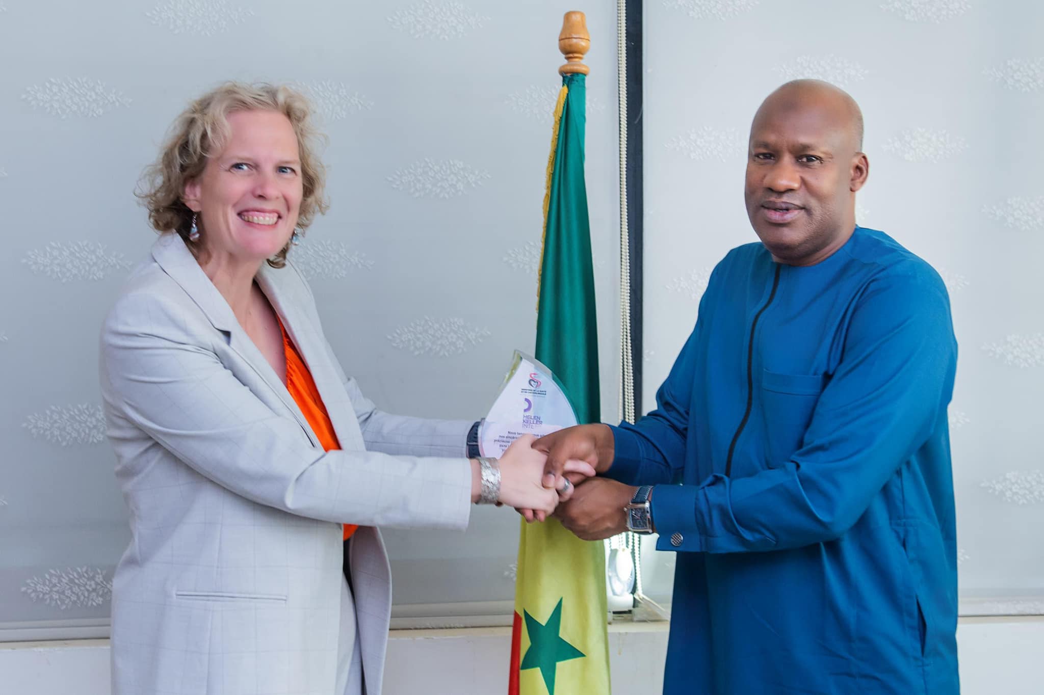 Sénégal : vers un renforcement de la coopération entre le ministère de la Santé et Helen Keller International
