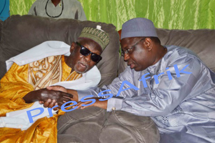 Le Khalife de Léona Niassène vote Macky: "J'ai déjà commencé à battre campagne..."