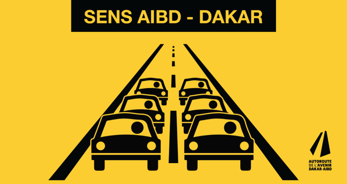 Alerte Trafic - Bouchon de plus de 2 km sur l'autoroute AIBD-Dakar à hauteur de Rufisque après un accident
