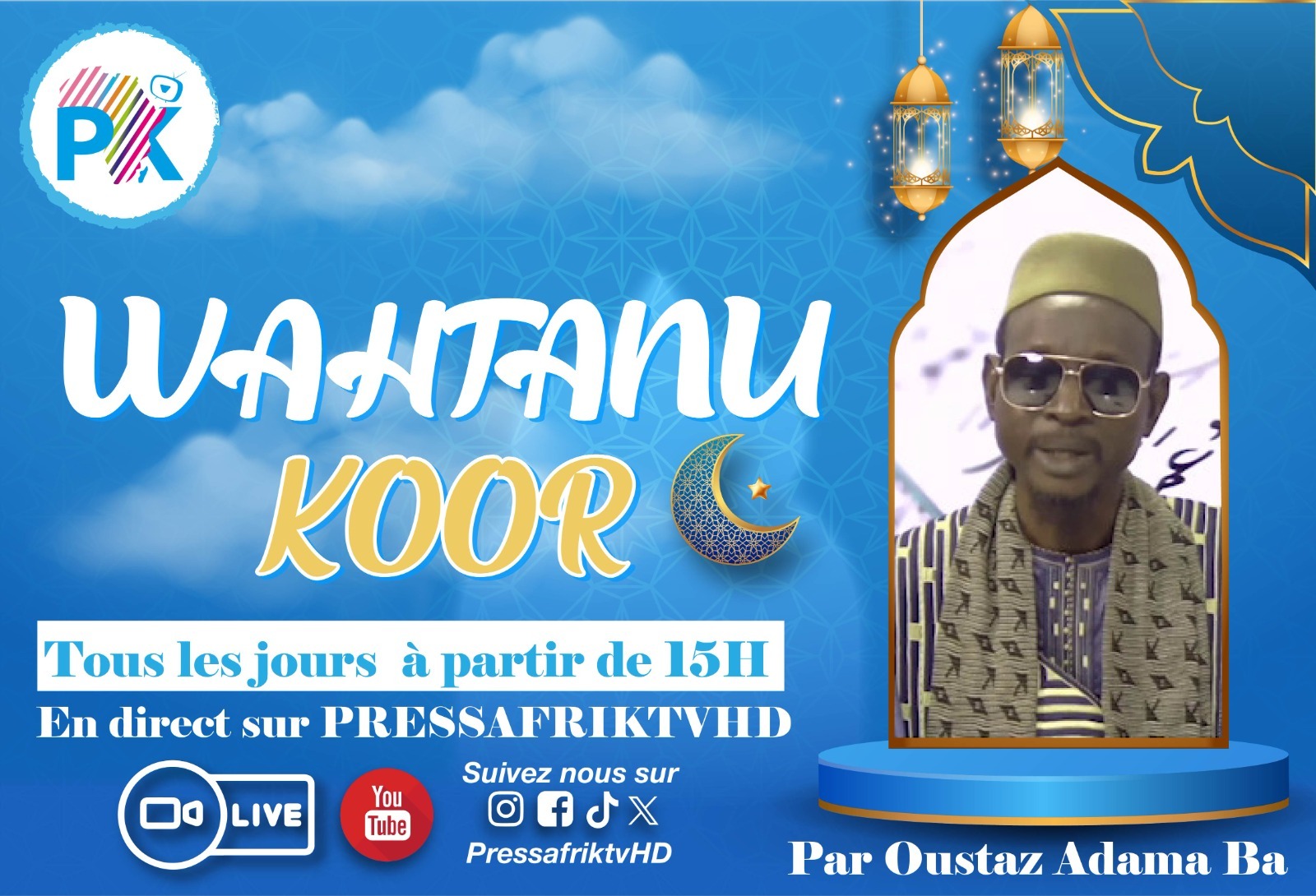 🛑Direct : "Waxtaanu Koor" 5ème Jour ak Imam Adama BÂ : "Litax Al'Khour'Ane magg ci wéeru Koor... "