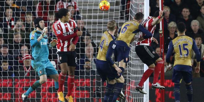 Southampton met Arsenal KO