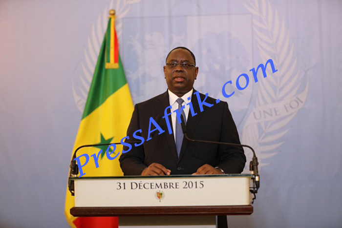 Message de nouvel an du chef de l'Etat - discours intégral: Macky Sall met en exergue les «bonnes performances économiques»