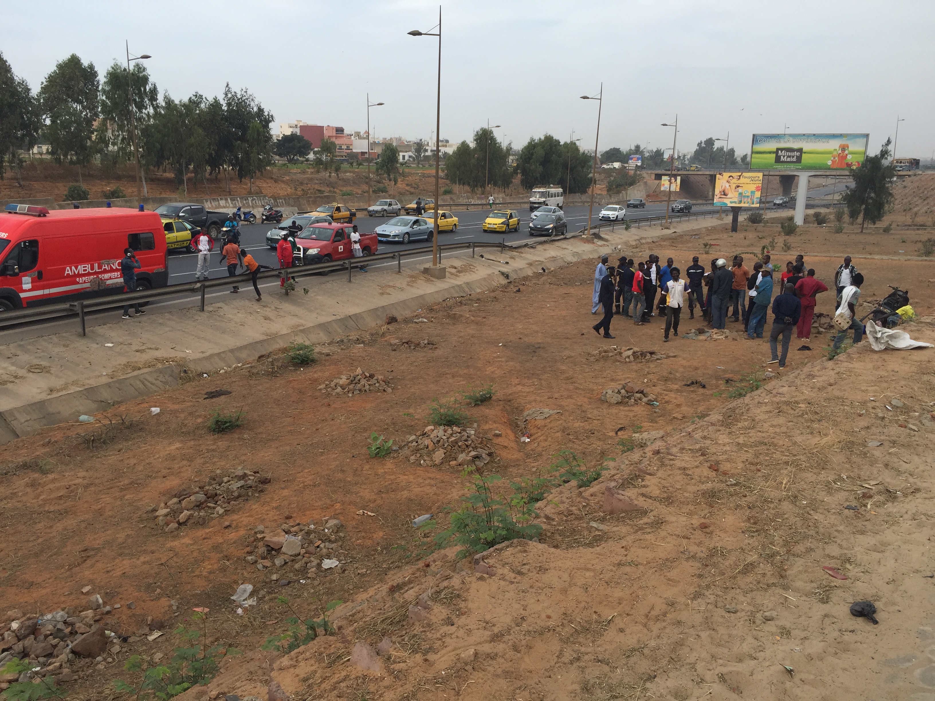 Accident : A peine 30 ans, Tapha Sall heurte un lampadaire avant de tomber dans le vide
