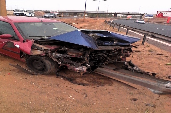 Accident sur l’autoroute : Images