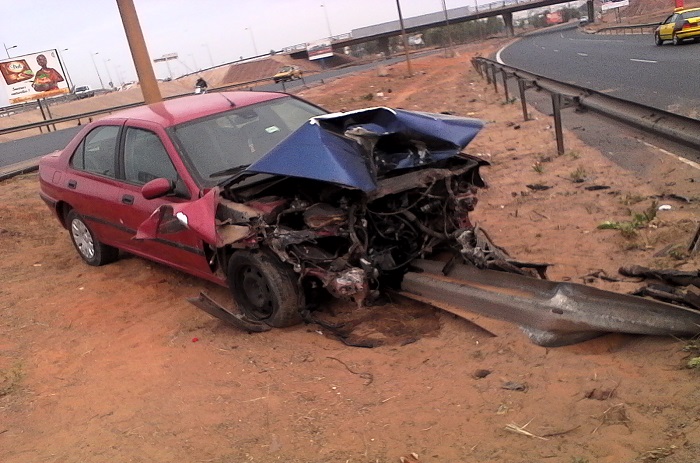 Accident sur l’autoroute : Images