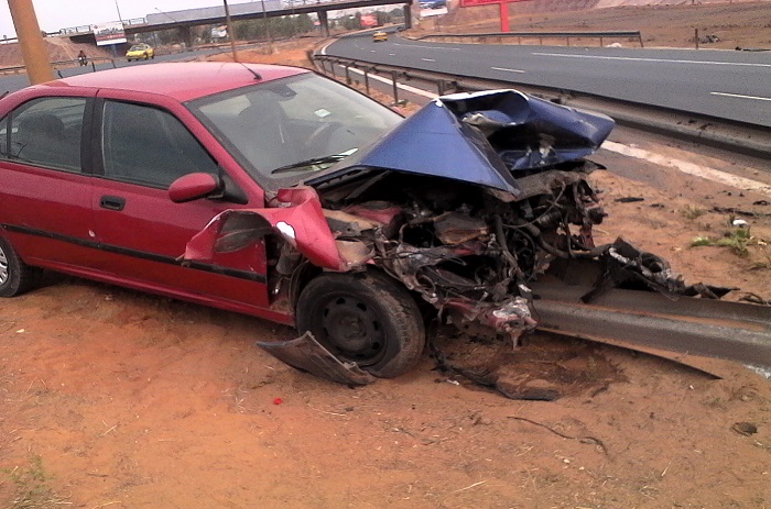 Accident sur l’autoroute : Images
