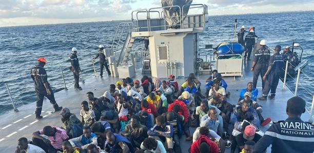 Immigration irrégulière : 92 candidats interceptés par la Marine nationale dans le delta du Saloum