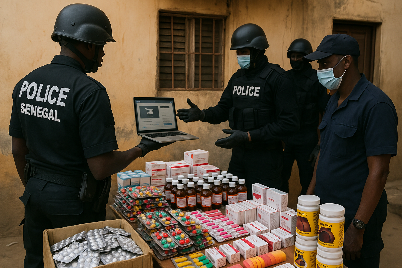 L'image est générée par l'IA