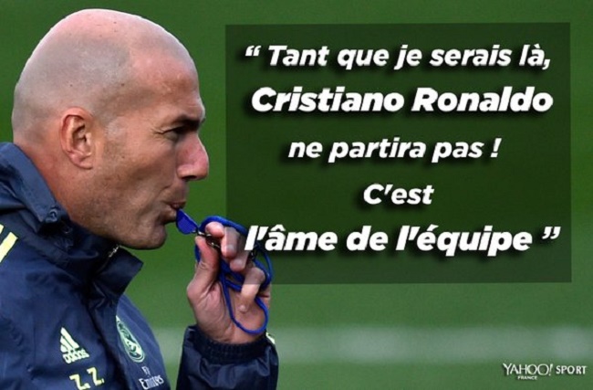 Les infos mercato: Zidane ferme la porte à un départ de Cristiano Ronaldo
