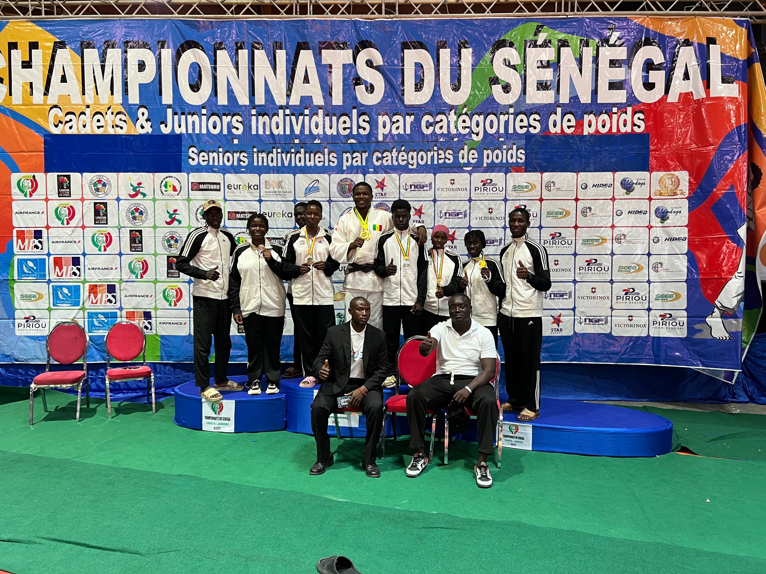 Championnat du Sénégal de Judo : Club Kassofor Sembé s’offre plusieurs titres
